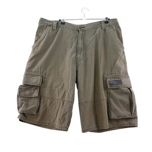 Levi's Workwear Men's 38 Brown Relaxed Fit Cargo Shorts Flat Front Y2K Baggy‎